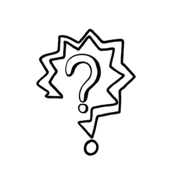 Question mark illustration