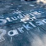 Chalk writing